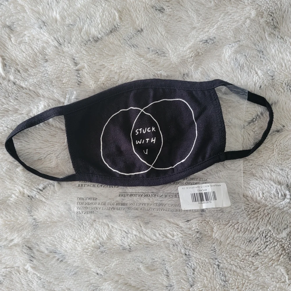 Ariana Grande Face Mask Set of 3 Thank U, Next, Positions, and Stuck with u